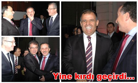 Başkan Çağırıcı'nın esprileri kahkahaya boğdu...