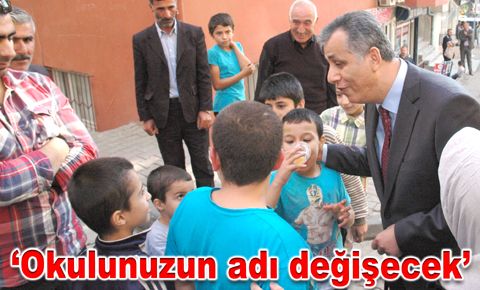 Şehitler okullarda yaşayacak