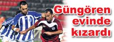 Karşılaşmayı 9 kişi tamamlayan Güngören Adanaspor’a 2-0 yenildi