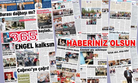 Gazete365'in Eylül sayısı çıktı…