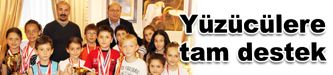 Yüzücülere tam destek