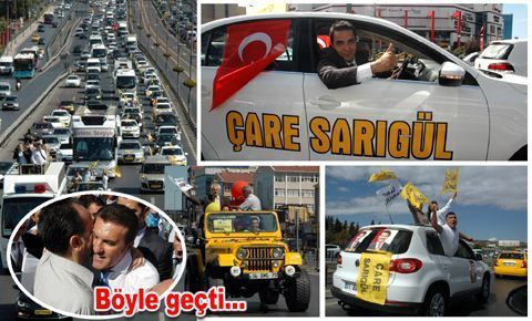 Sarıgül Böyle geçti