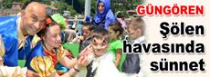 Şölen havasında sünnet