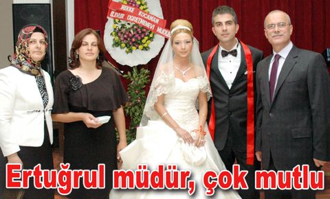 Ertuğrul Özgün, oğlunu evlendirdi