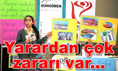 AVM’ler öğrencilerin münazara konusu oldu