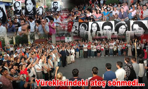 Madımak katliamı Bakırköy ve Bahçelievler’de de unutulmadı