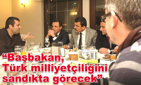 MHP’li MYK üyeleri yerel basınla buluşuyor