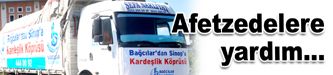 Sinop ve Samsun’daki afetzedelere yardım