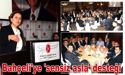 MHP İstanbul İl Başkanlığı'ndan Devlet Bahçeli'ye destek