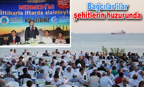 İftar sofrası Çanakkale Şehitliği’nde kuruldu