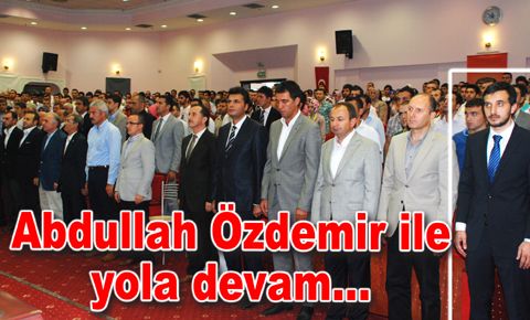 Ak Parti Bağcılar Gençlik Kolları Başkanı Abdullah Özdemir seçildi...