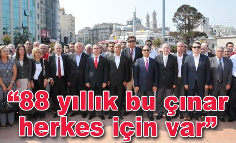 CHP İstanbul İl Başkanlığı, partisinin 88. yılını kutladı