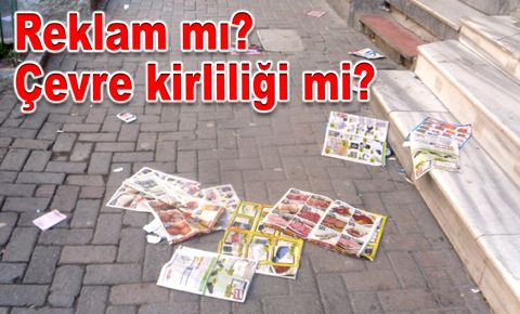 Reklam mı? Çevre kirliliği mi?