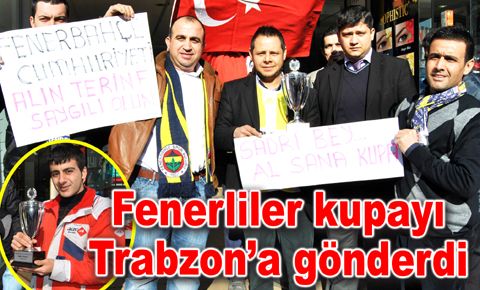 Bakırköylü Fenerbahçeliler, Şener’e kupa gönderdi
