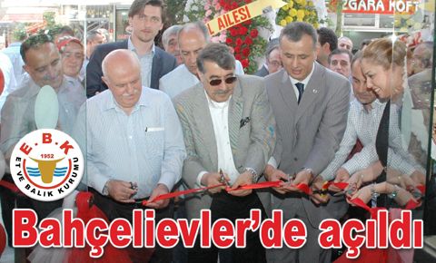 Et ve Balık Kurumu Bahçelievler Mağazası Şirinevler’de açıldı…