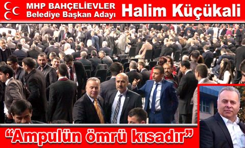 MHP Bahçelievler Belediye Başkan Adayı Halim Küçükali oldu