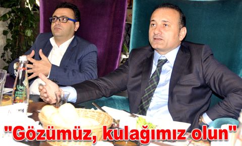 Emniyet ve basın kahvaltıda buluştu