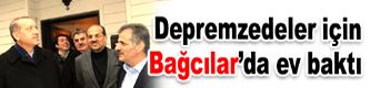 Başbakan depremzedeler için hazırlanan örnek konutu inceledi