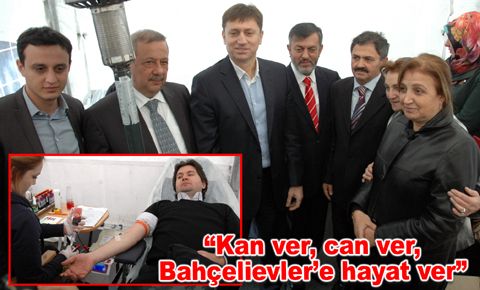 AK Parti’den kan bağışı kampanyası