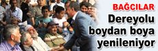 Dereyolu boydan boya yenileniyor
