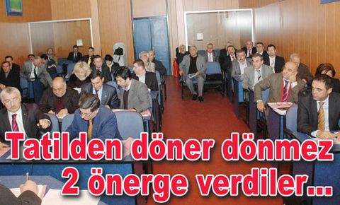 CHP’liler, Yeşil alan, Kadın ve Çocuk Koruma Evi istiyor…