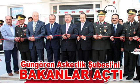 Güngören’de Askerlik Şubesi 20 yıl sonra açıldı…