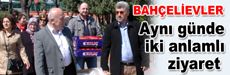 Samsunlulardan aynı günde iki anlamlı ziyaret