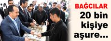 20 bin kişiye aşure…