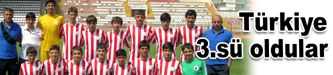 Türkiye 3.sü oldular
