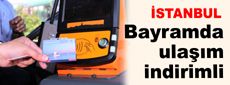 Bayramda ulaşım indirimli
