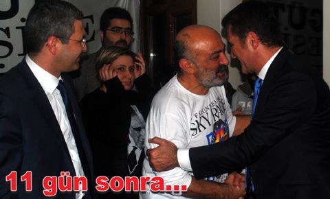 Açlık grevi, ‘El ele, kol kola, omuz omuza’ sonuçlandı
