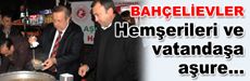Samsunlulardan aşure ikramı