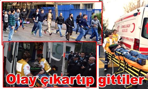 Yenibosnaspor maçında olaylar çıktı...