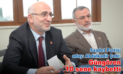 Saadet Partisi’nin adayı muhtarlarla buluştu