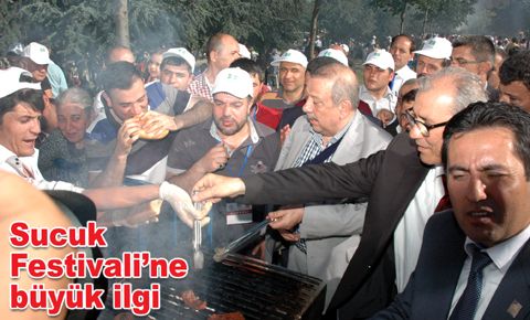 Kayseri Sucuk Festivali’ne büyük ilgi