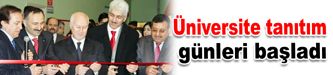 Üniversite tanıtım günleri başladı
