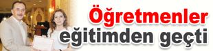Bağcılar, Esenler, Güngören ve Zeytinburnu’ndan öğretmenler katıldı