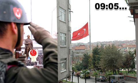 09:05… Hayat durdu…