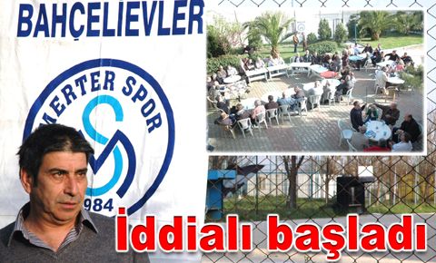 Merter Spor Kulübü başkanı değişti…