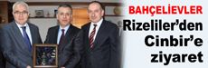Rizeliler’den Cinbir’e ziyaret