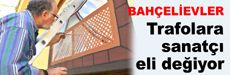 Trafolara sanatçı eli değiyor