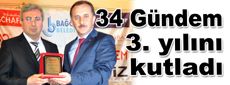 34 Gündem 3. yılını kutladı