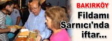Fildamı Sarnıcı'nda iftar