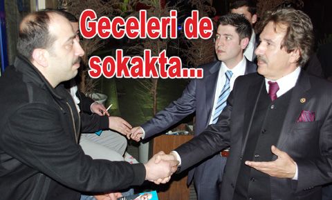 Güngören Has Parti geceleri de sokakta…