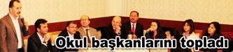 Bağcılar’daki okul başkanları bir araya geldi