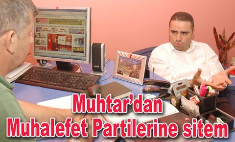 “Muhalefet; İktidarı çalıştıran kurumdur”