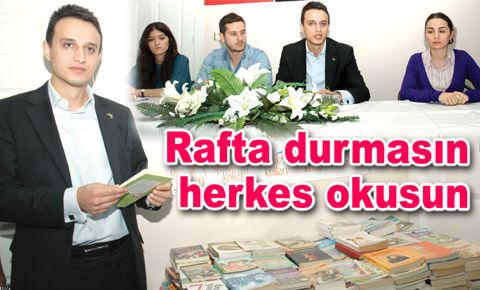 Ak Parti Bahçelievler Gençlik Kolları’ndan kitap kampanyası