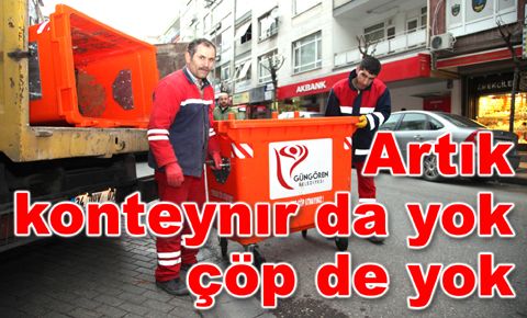 Çöp çıkarma saatleri 17:00 ile gece 02:00 arası…