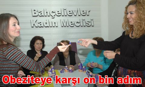 Obeziteye karşı on bin adım