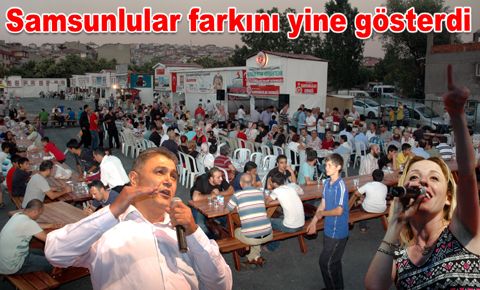 Samsunlular farkını yine gösterdi